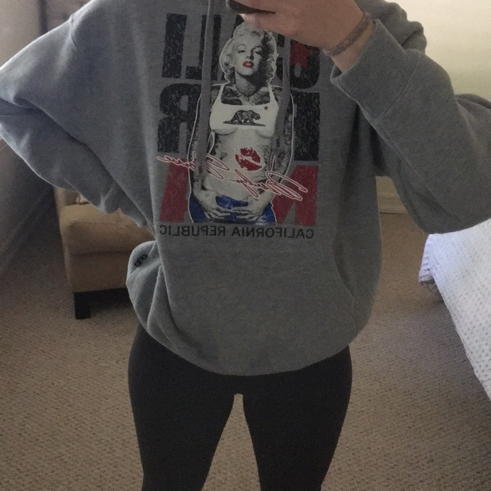Marilyn Monroe California republic hoodie